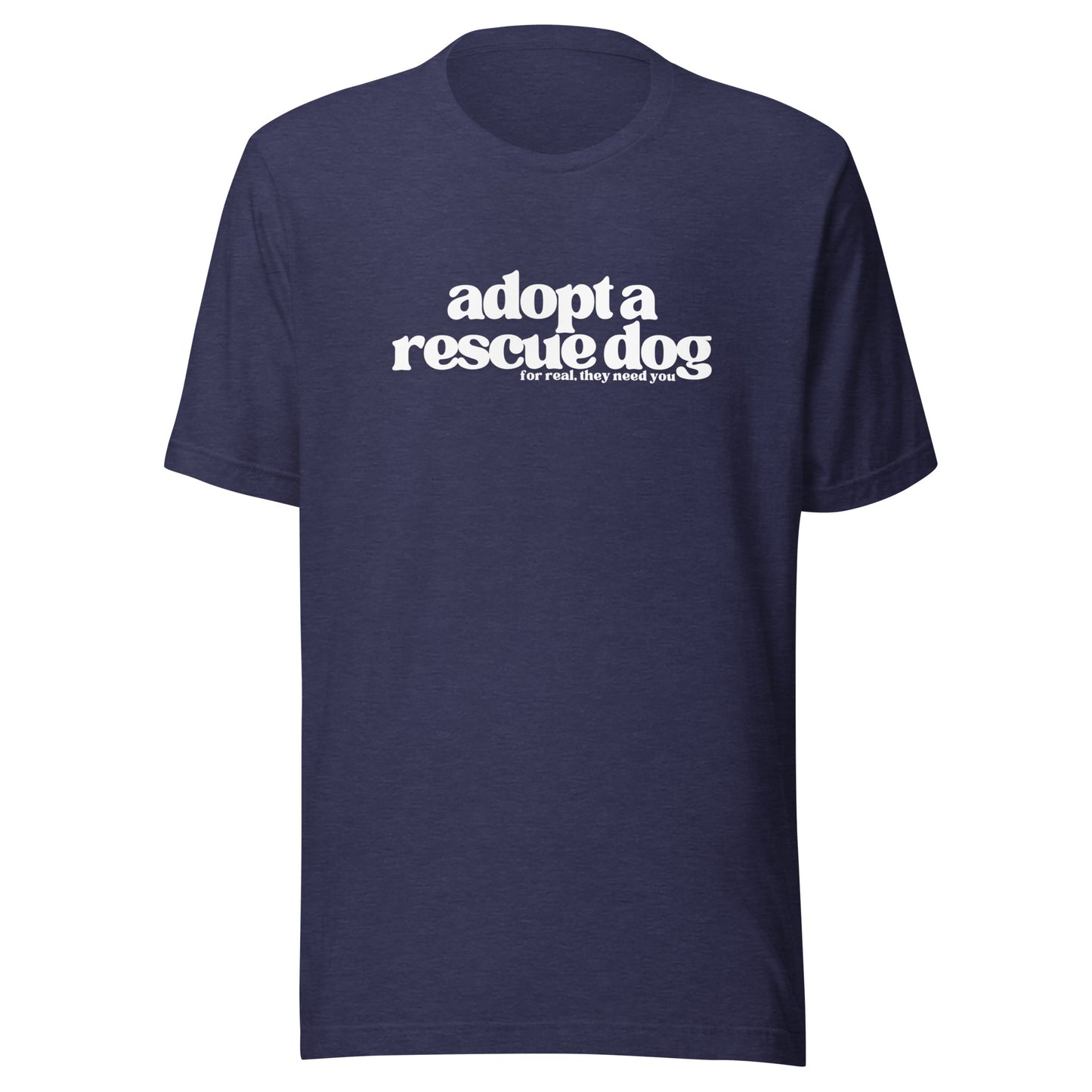 The Adopt a Rescue Dog shirt